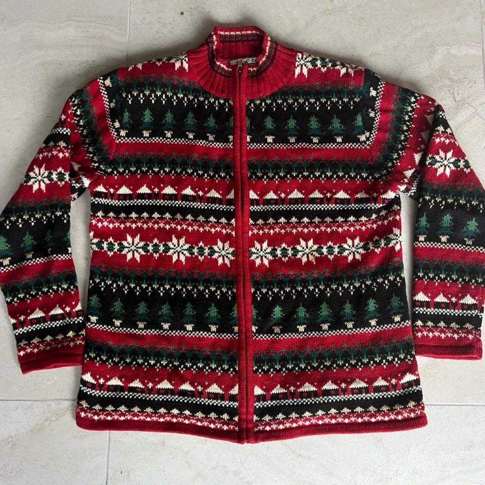 Vintage Heirloom Collectibles Christmas Sweater – Size Small - Picture 3 of 8